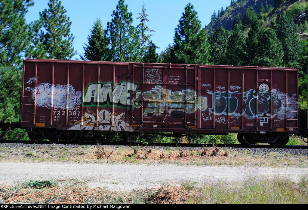 BNSF 722387 side B